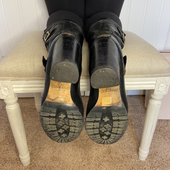 Jimmy Choo Motorcycle Boots - Picture 7 of 11